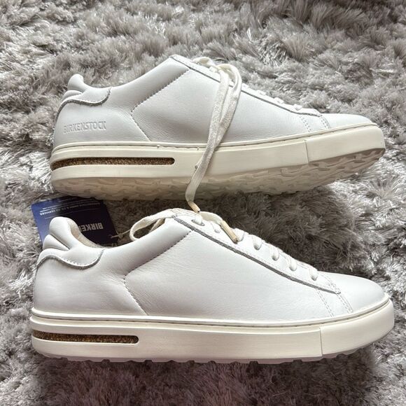 Birkenstock Bend Low White Leather Shoe Size EU 39 Narrow Fit - Picture 4 of 11